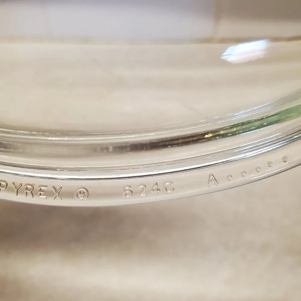 Pyrex Glass Lid 624C 8.25
